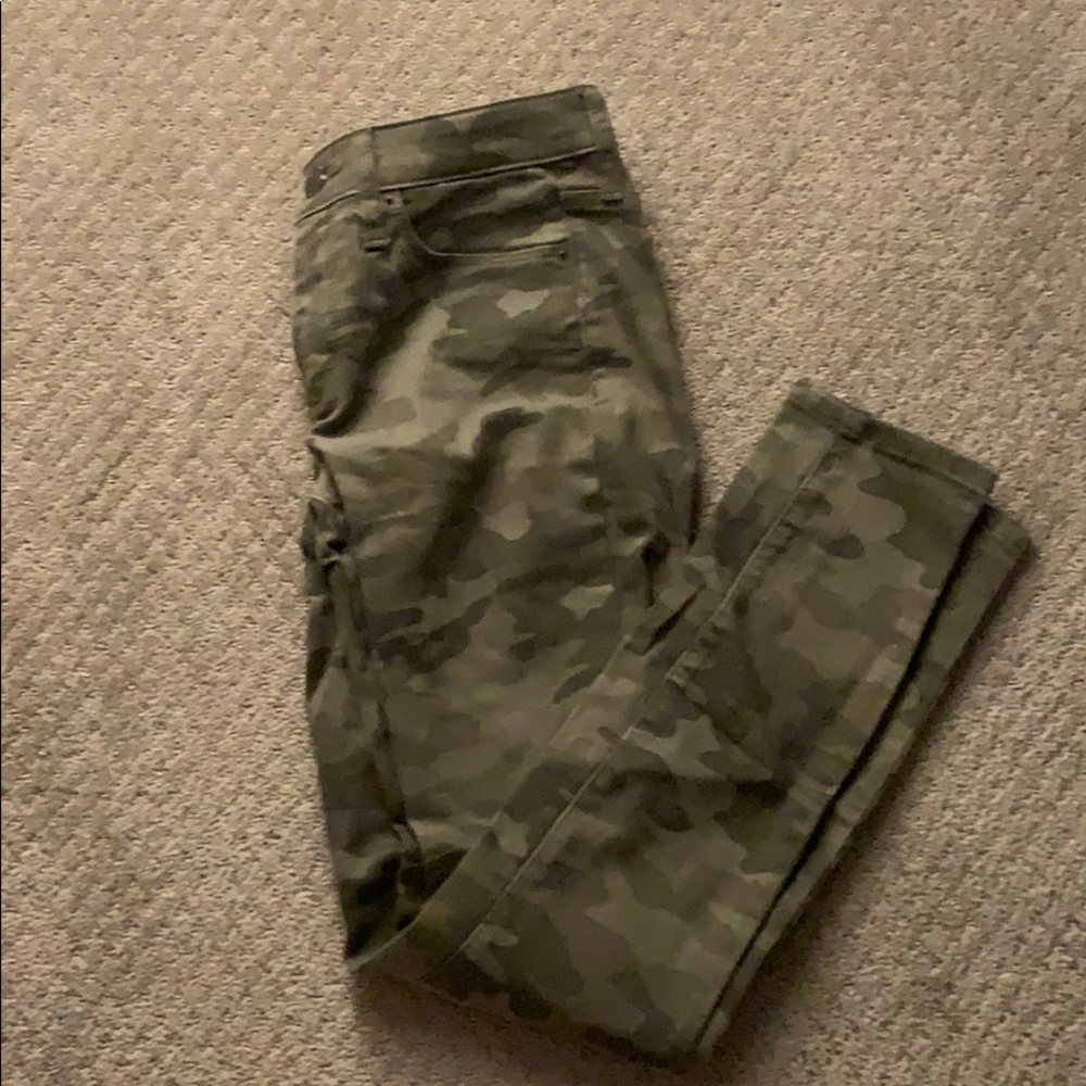 Camo jeans